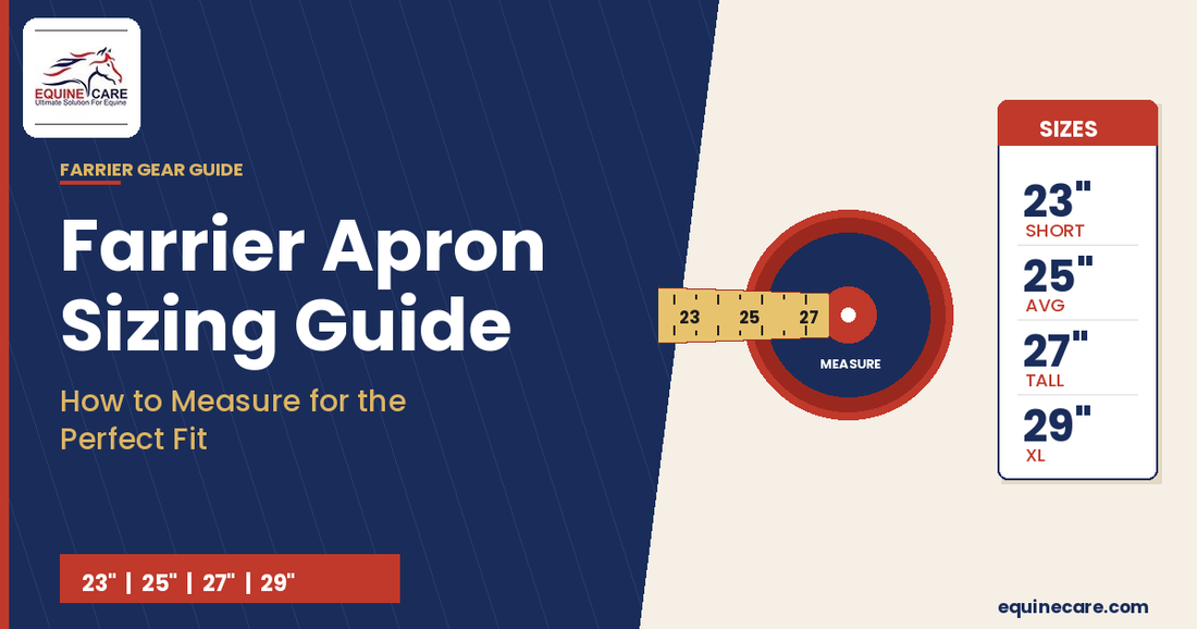 Farrier Apron Sizing Guide 