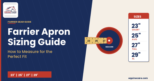 Farrier Apron Sizing Guide 