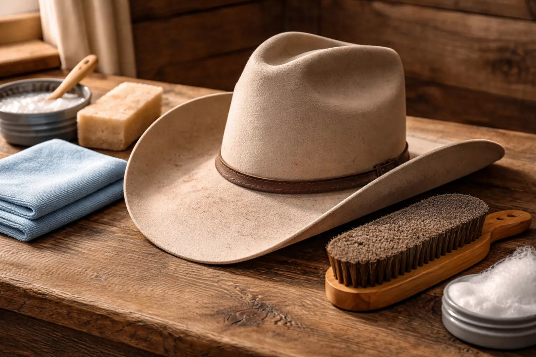 How to Clean a Cowboy Hat Felt, Straw, Wool, and Leather