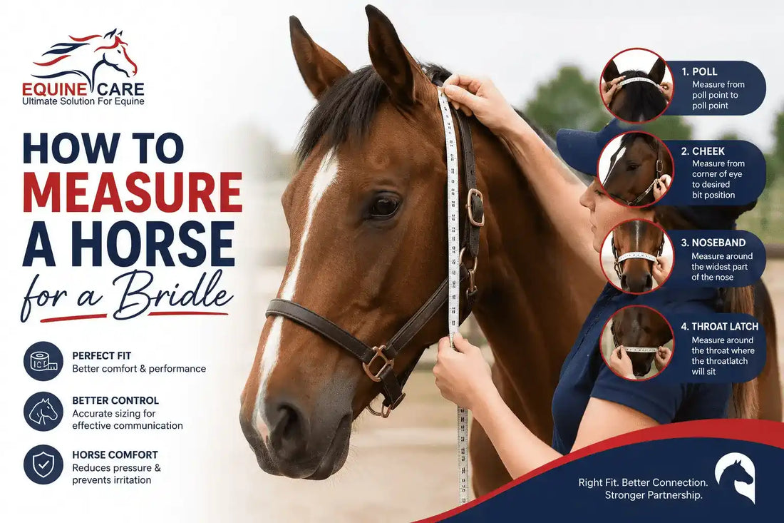 How to Measure a Horse for a Bridle