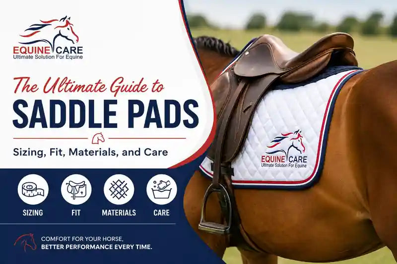 Ultimate Guide to Saddle Pads - Learn about its Sizing, Fit, Materials, and Care