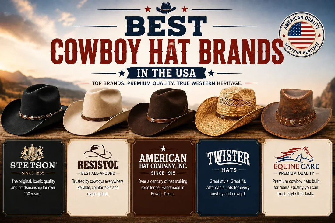 Top 10 Best Cowboy Hat Brands in USA for Quality, Style and Durability
