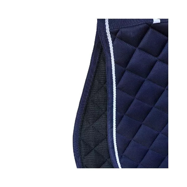 Equine Care Full Size English Saddle Pad – Honeycomb, Non-Slip, Large Horse Fit