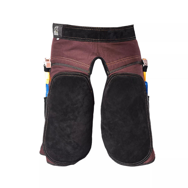 Hufschürze für die Pferdepflege – Leder, Canvas & EVA-gepolstert, 23 Zoll