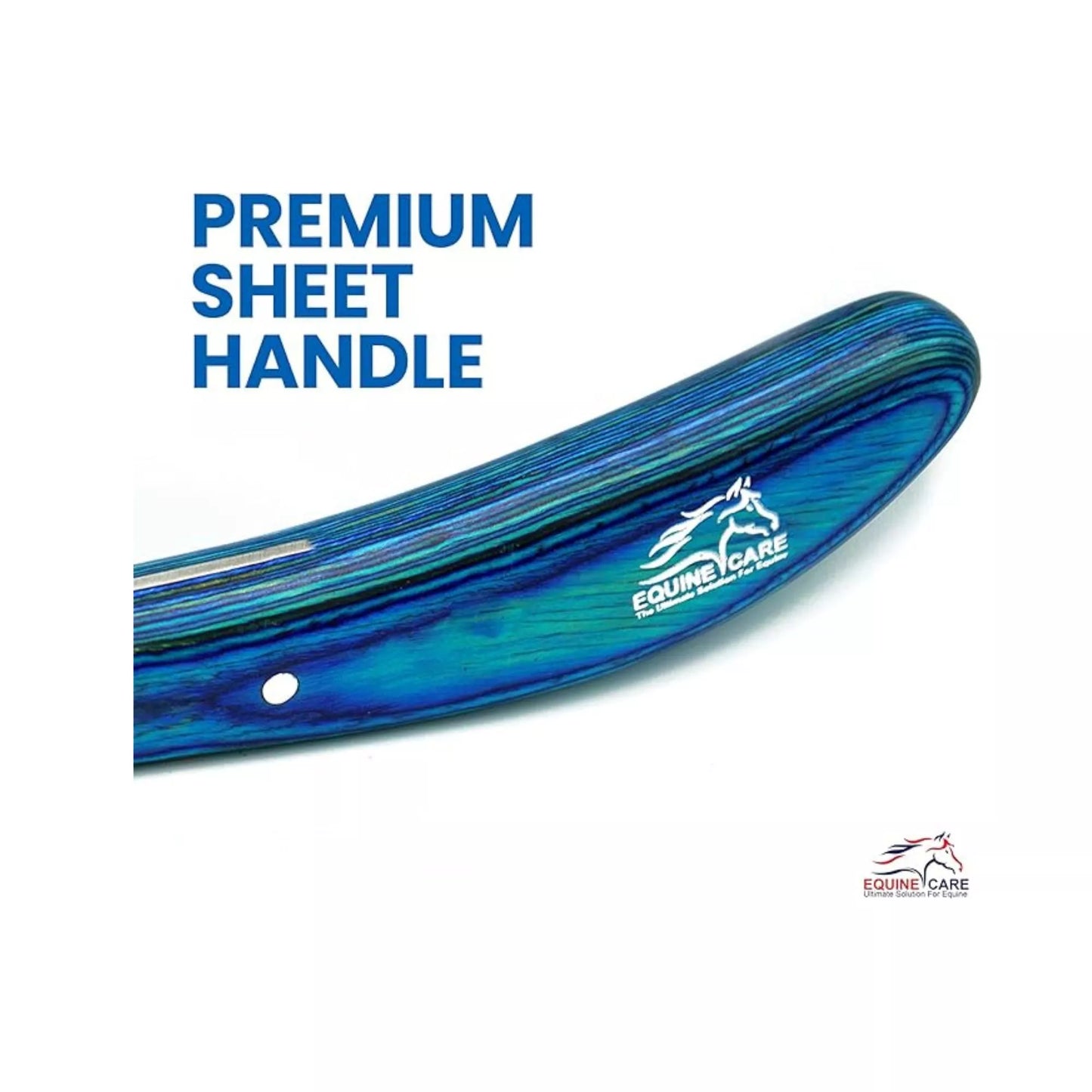 EquineCares double edge hoof knife trusted by farriers veterinarians mounted police and livestock caretakers