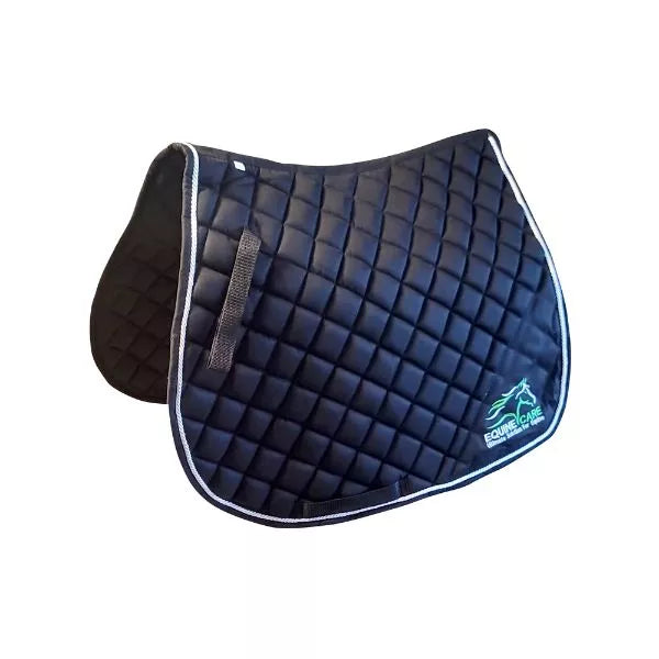 Equine Care Full Size English Saddle Pad – Honeycomb, Non-Slip, Large Horse Fit