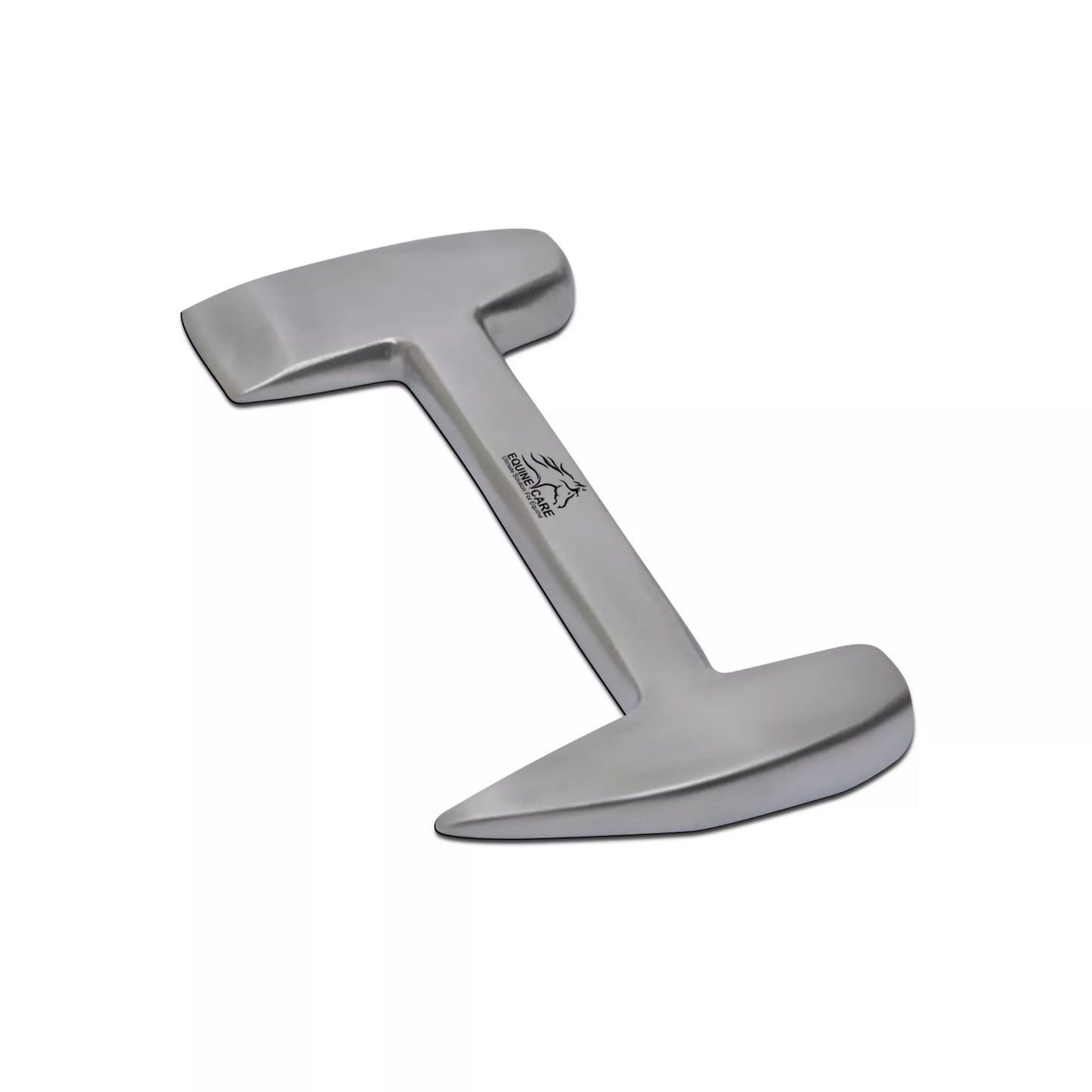 Equine Care clinch cutter and hoof buffer tool made from stainless steel for professional farrier hoof care