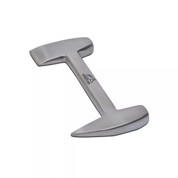Equine Care clinch cutter and hoof buffer tool made from stainless steel for professional farrier hoof care