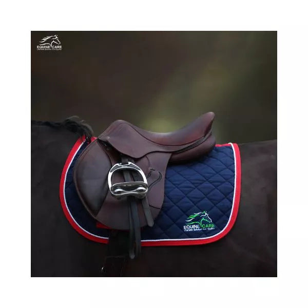Equine Care Full Size English Saddle Pad – Honeycomb, Non-Slip, Large Horse Fit