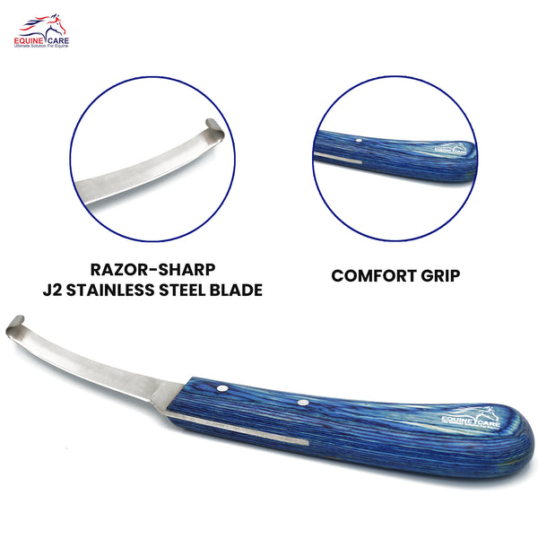 Equine Care razor edge hoof knife 