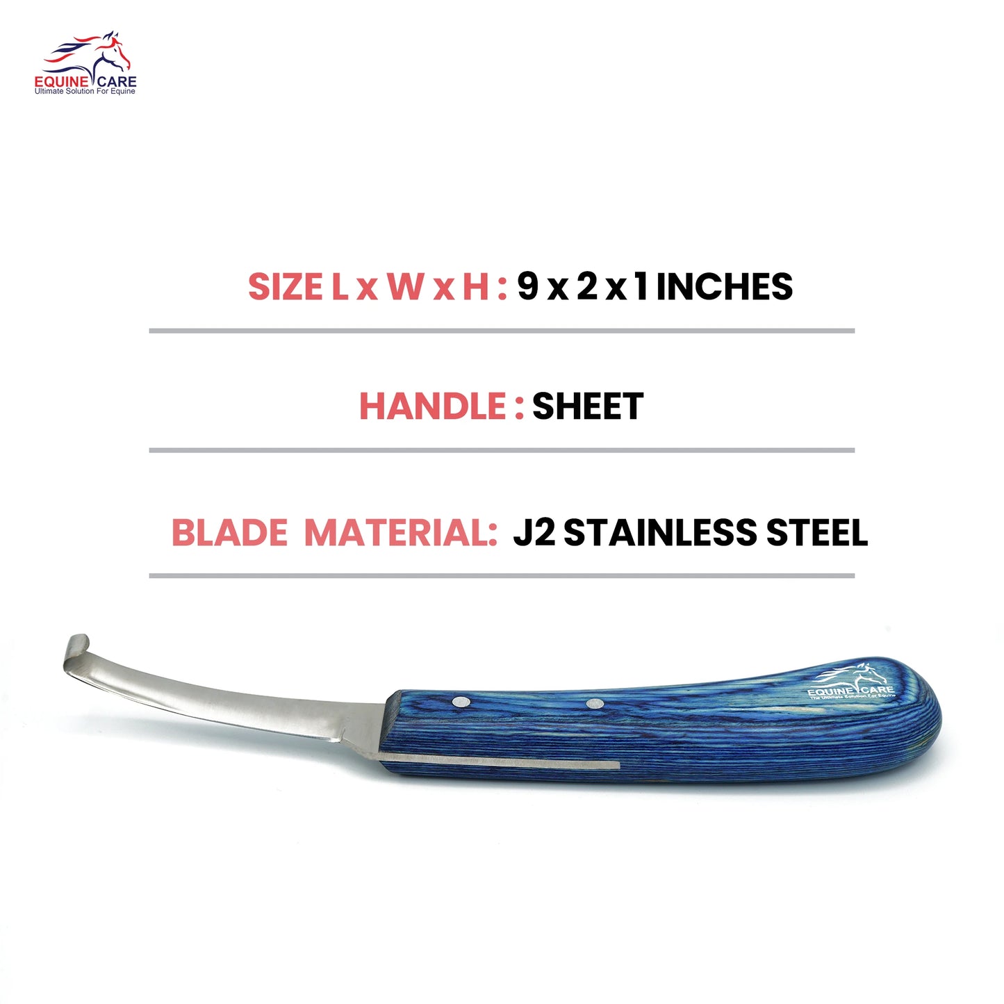 J2 Stainless Steel Hoof knife