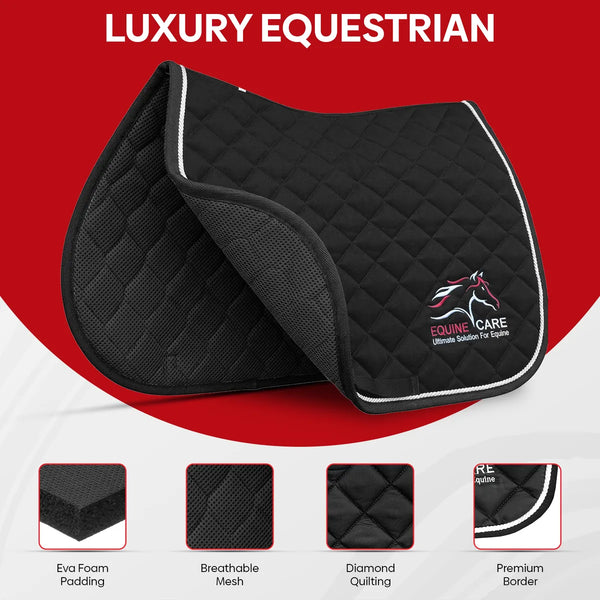 All Purpose Quilted English Saddle Pads for Horses